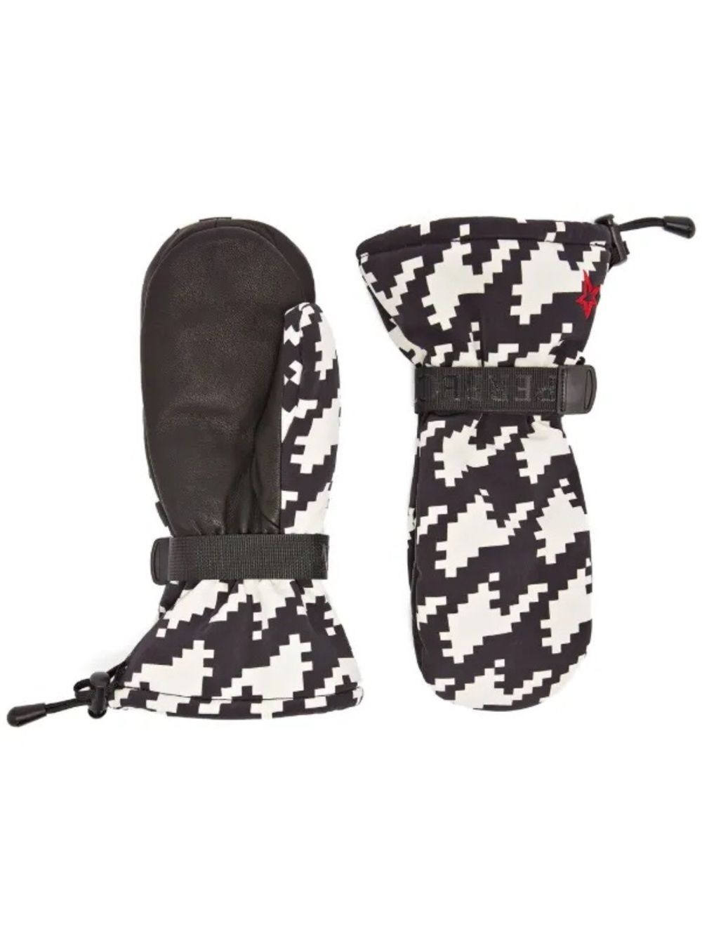 Perfect Moment Ski Gloves Mittens Davos Waterproof Mittens Houndstooth Medium